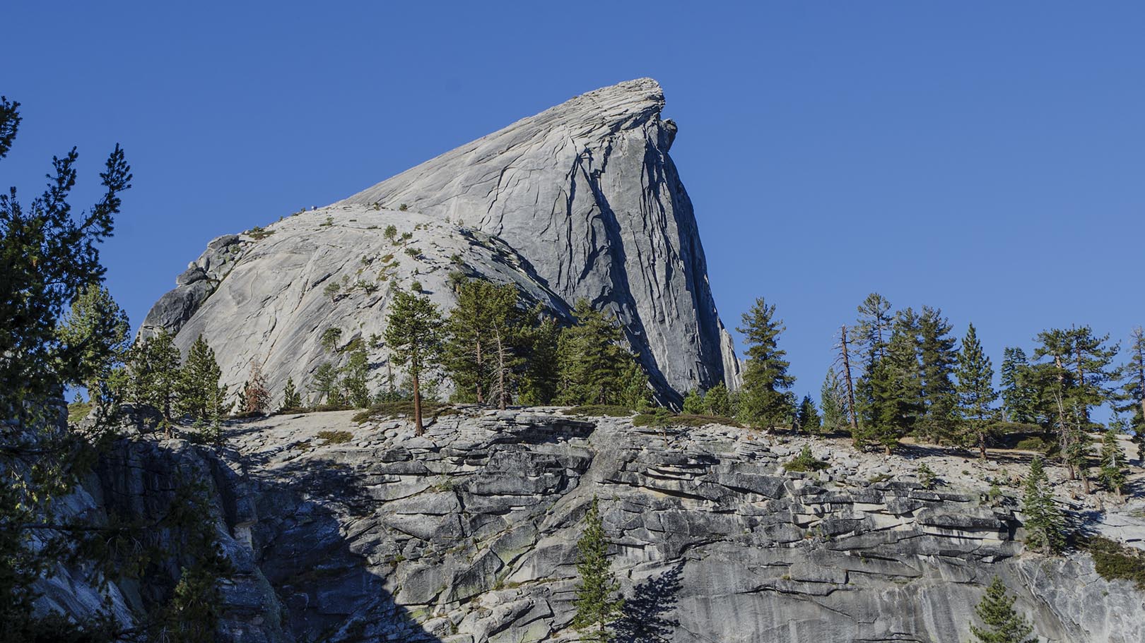 Half Domes East face. Sub dome is dome just below Half Dome.