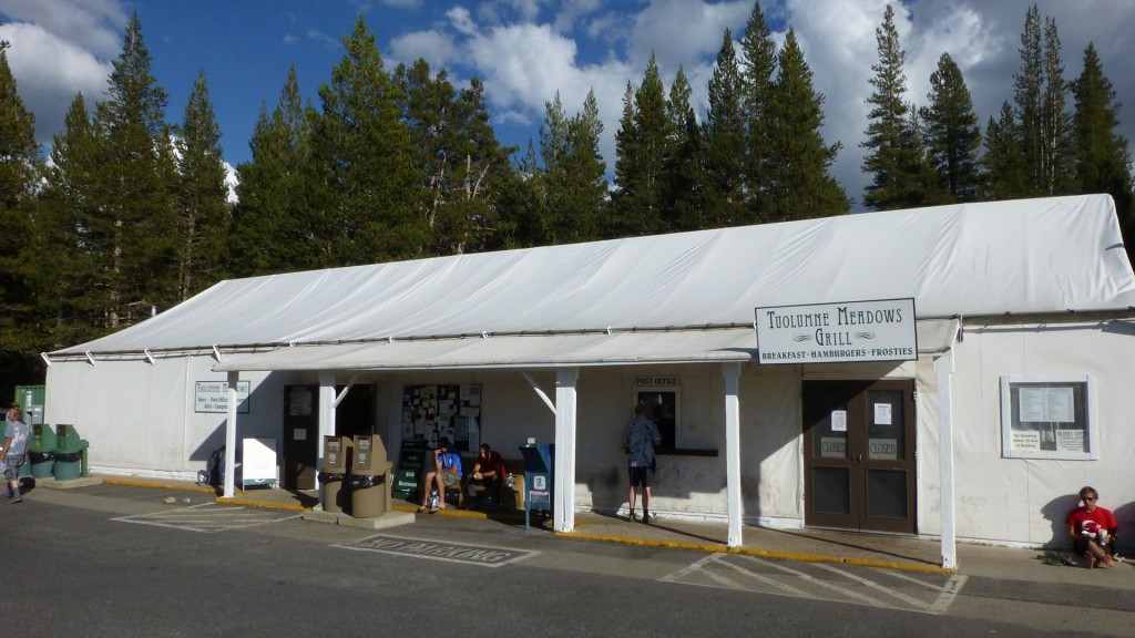 The grill, Post Office and general store in Tuolumne