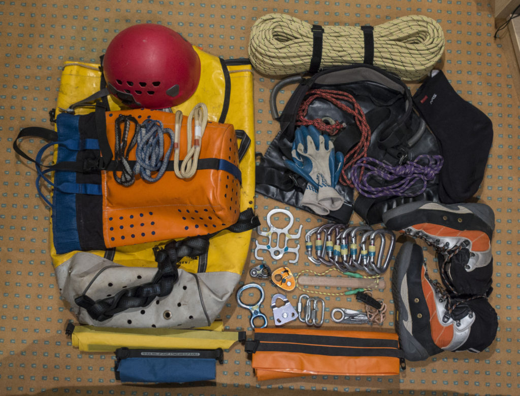 Canyoning Gear.