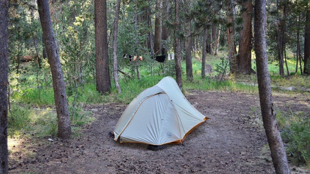 Backpacker campground in Tuolumne Meadows