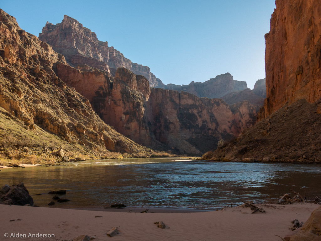 Along the banks of the mighty Colorado River. A perfect place to camp.