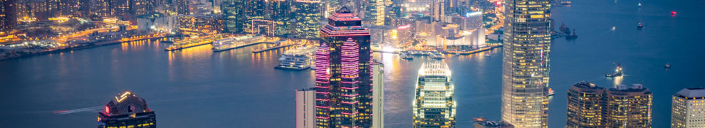 Hong Kong Harbour from Victoria Peak