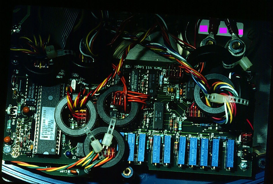 Inside the emeter - main board
