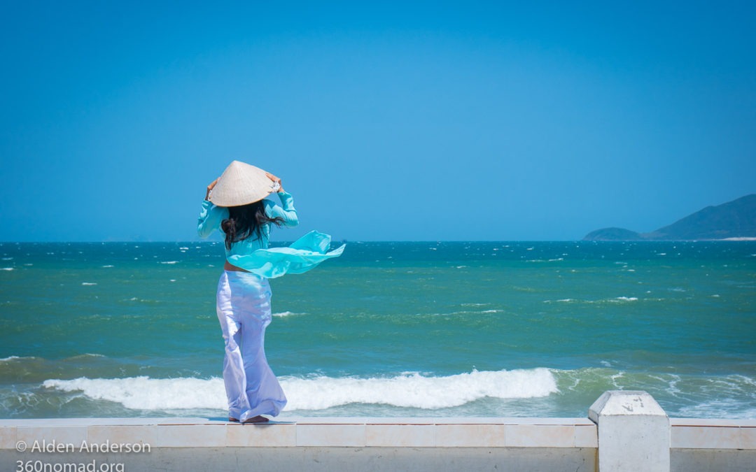 Vietnamese Woman Nha Trang Beach
