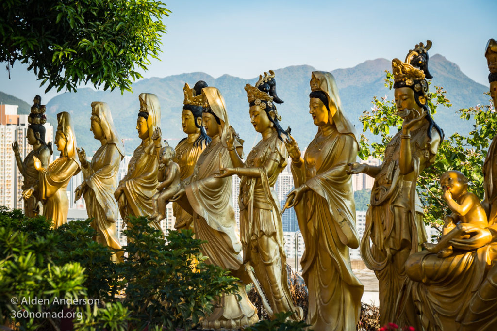 Buddhist Women Statues