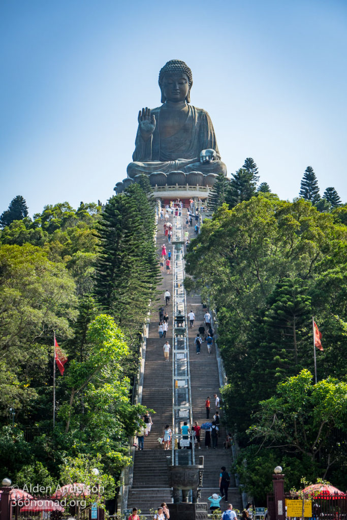 Big Buddha Lantau island Hong Kong