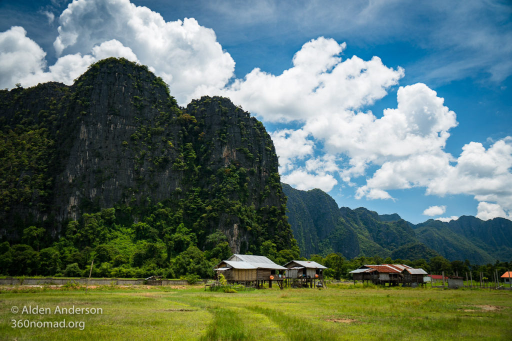 Countryside in Laos, Kong Lor Cave