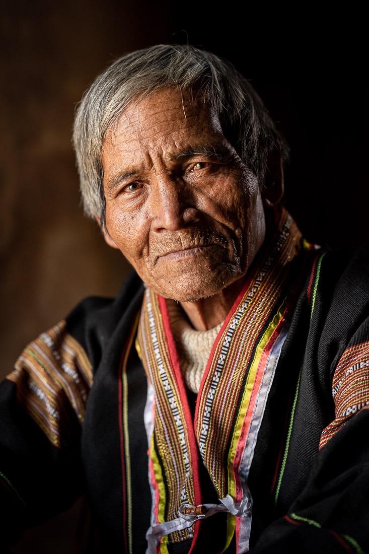 Vietnam Portrait Ngat Jrai ethnic group