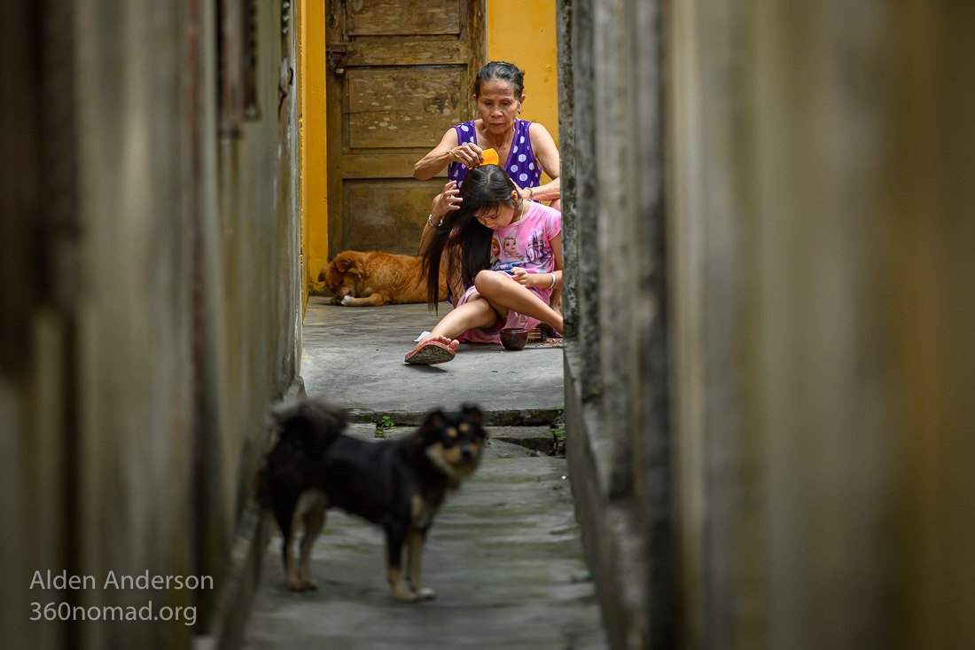 Hoi An Alley scene