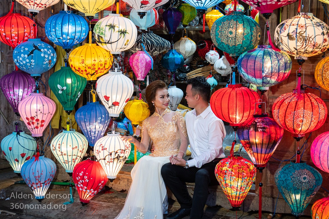 Hoi An Lanterns at night