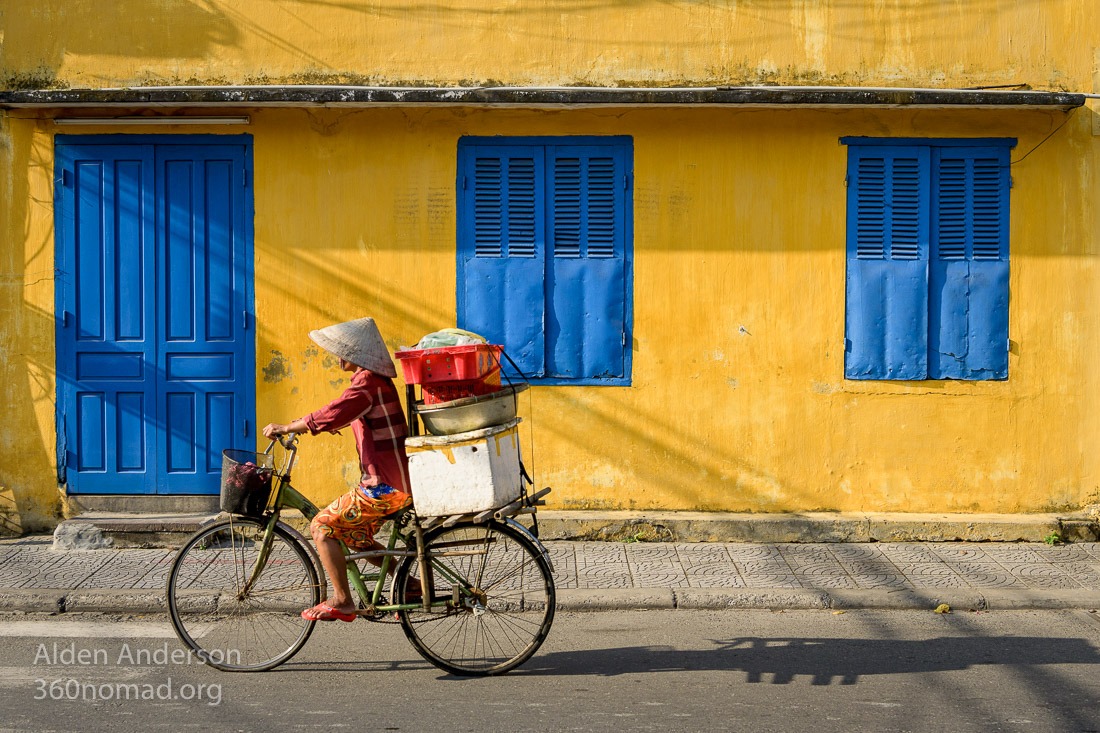 Hoi An Morning Yellow Blue