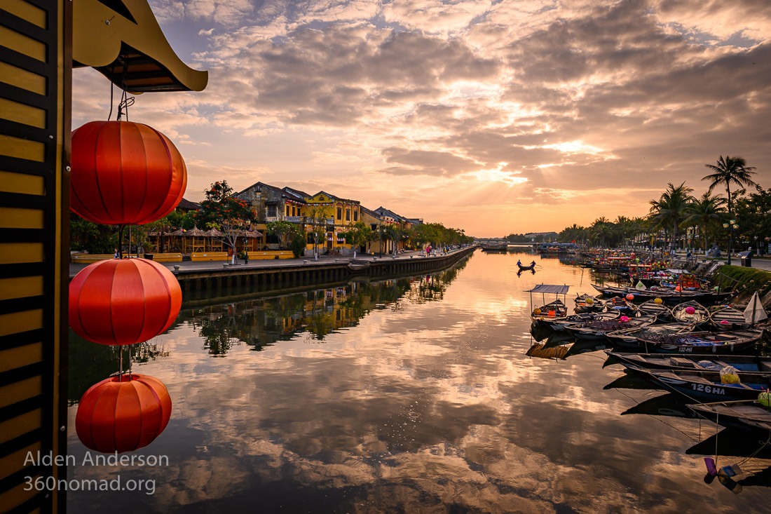 Hoi An Sunrise on the Thu Bon River