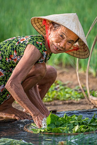 Nhi Tra Que Village Farmer