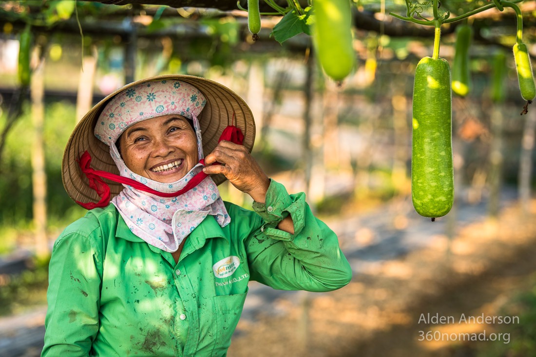 Phuong Farmer Hoi An Vietnam