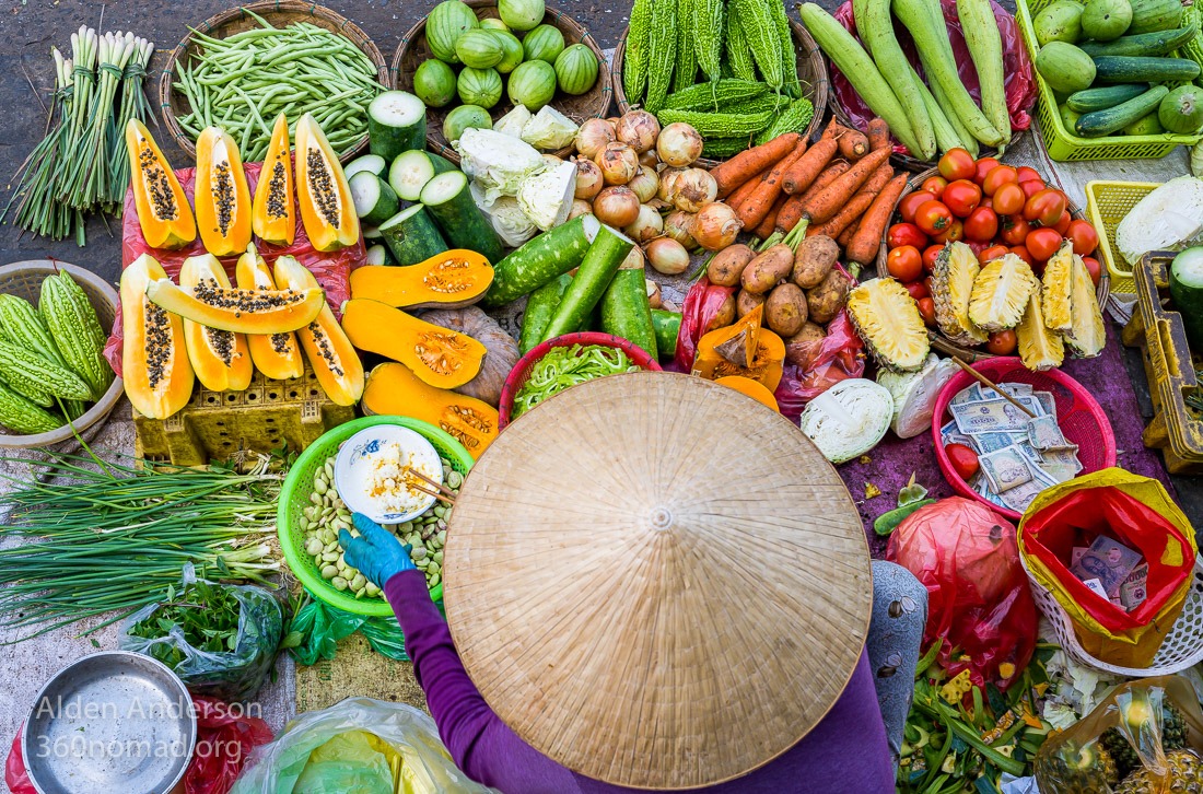 Vong, Colors of the Market, Hoi An, Vietnam