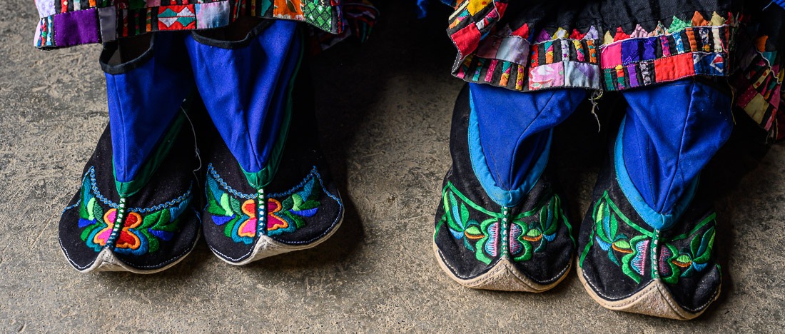 Pu Peo Ethnic Group shoes