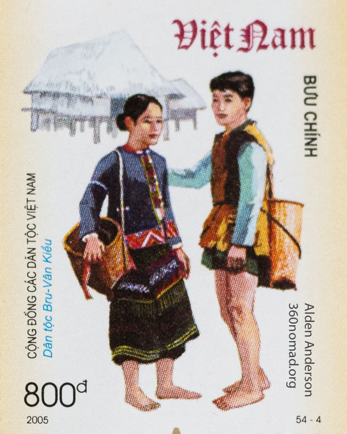 Si La Ethnic Group Vietnam Stamp