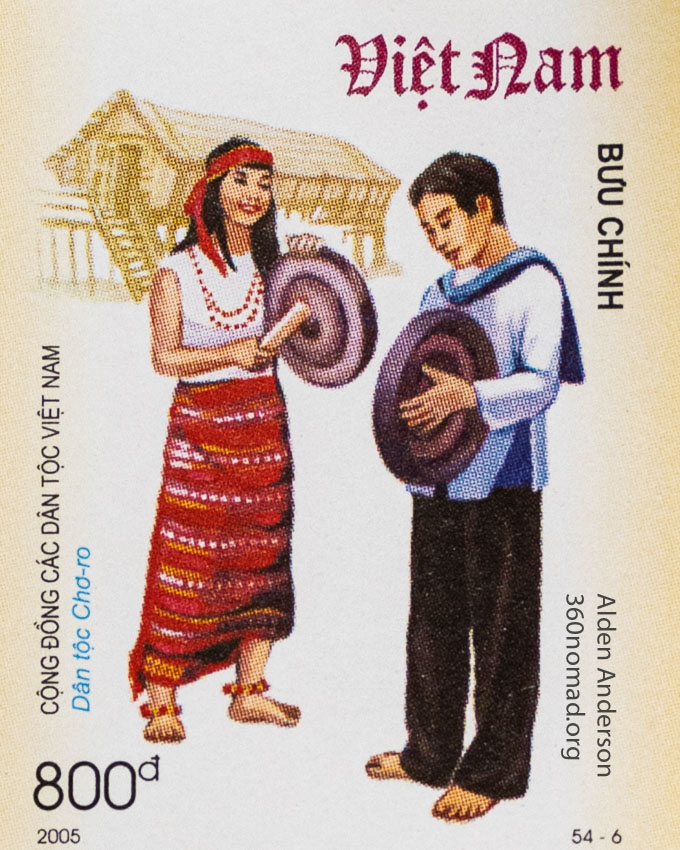 ChoRo_Ethnic_Group_Vietnam_Stamp