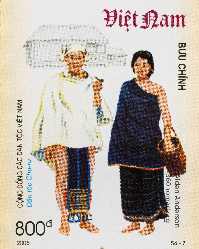 ChuRu_Ethnic_Group_Vietnam_Stamp