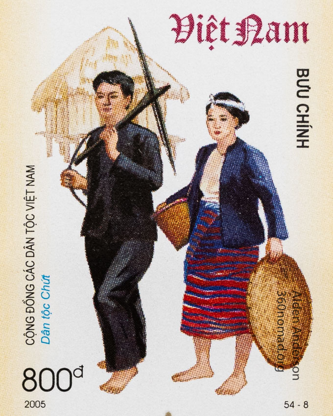 Chut_Ethnic_Group_Vietnam_Stamp
