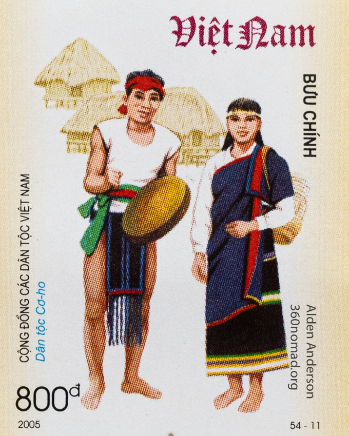 CoHo_Ethnic_Group_Vietnam_Stamp