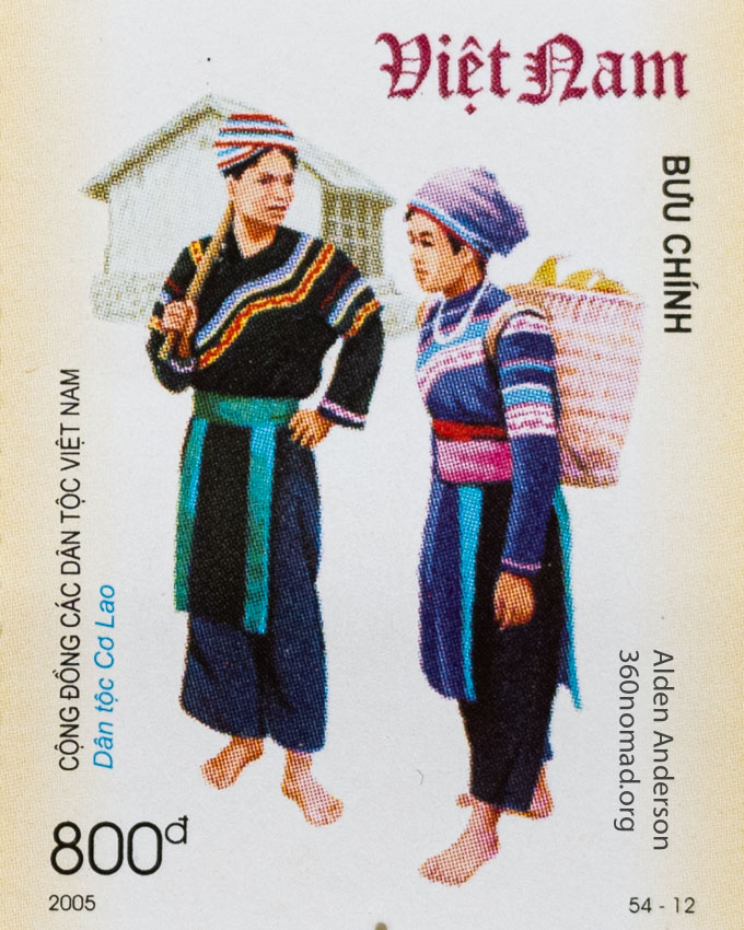 CoLao_Ethnic_Group_Vietnam_Stamp