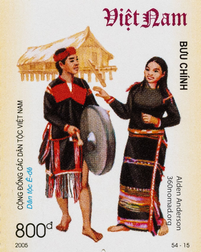 Ede_Ethnic_Group_Vietnam_Stamp