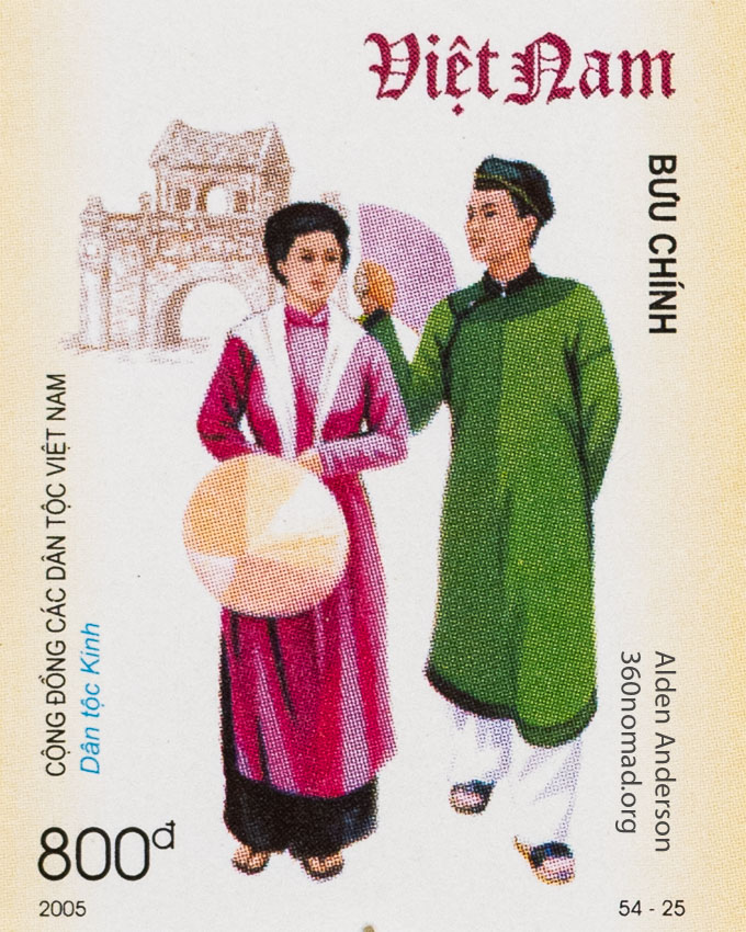 Kinh_Ethnic_Group_Vietnam_Stamp