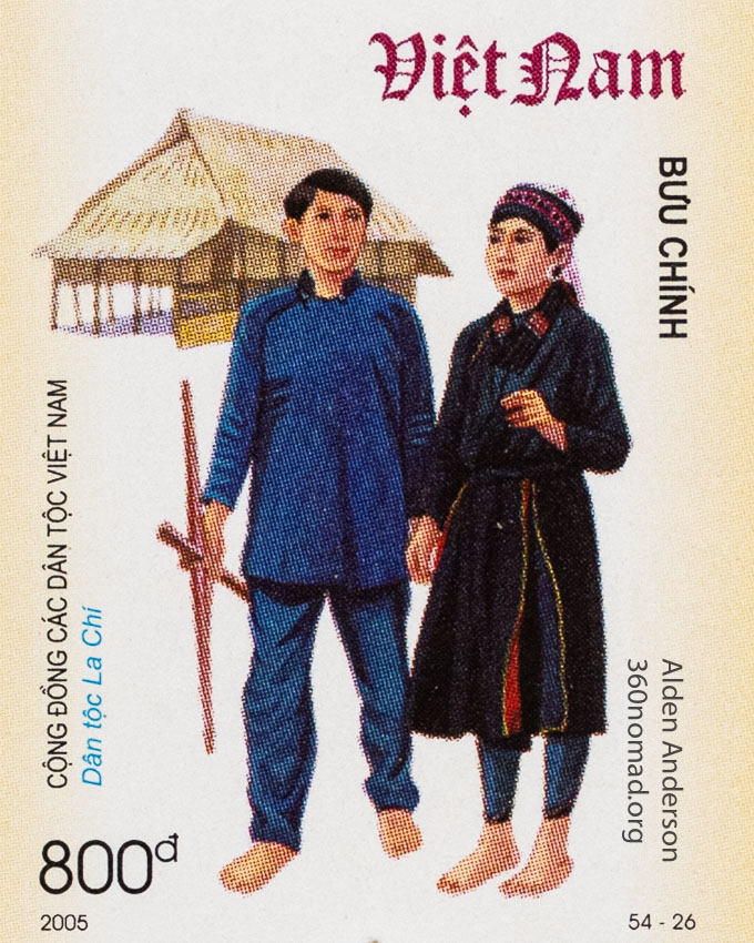 LaChi_Ethnic_Group_Vietnam_Stamp