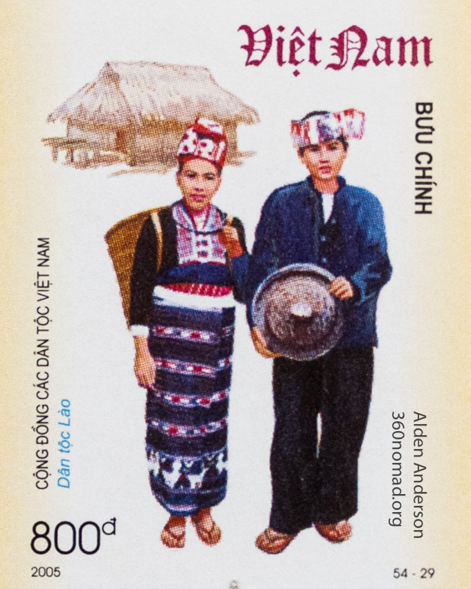 Lao_Ethnic_Group_Vietnam_Stamp