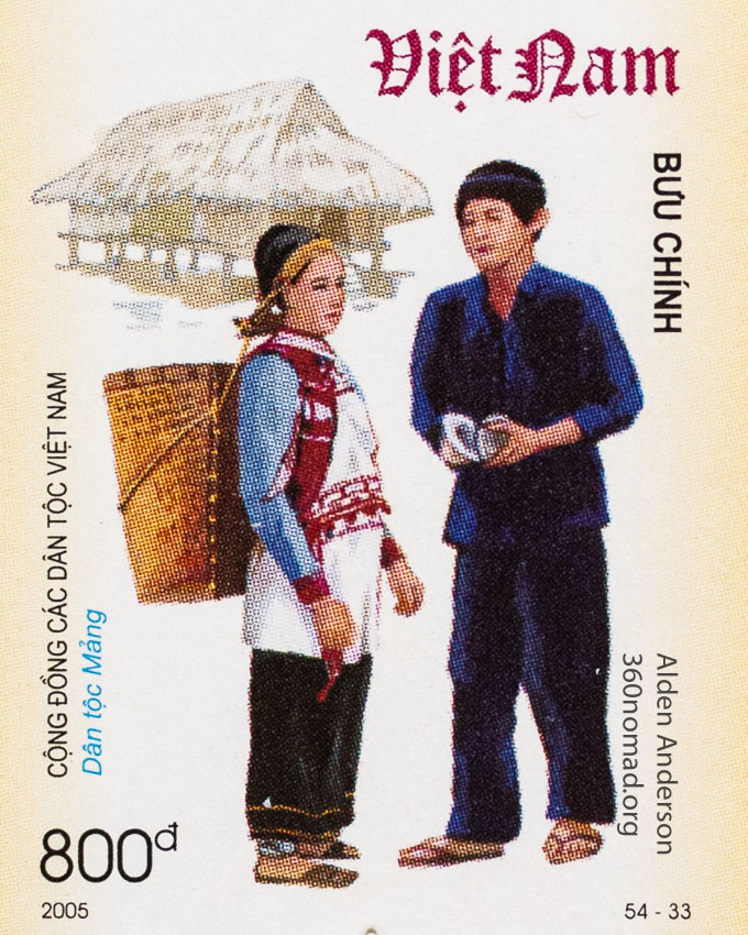 Mang_Ethnic_Group_Vietnam_Stamp