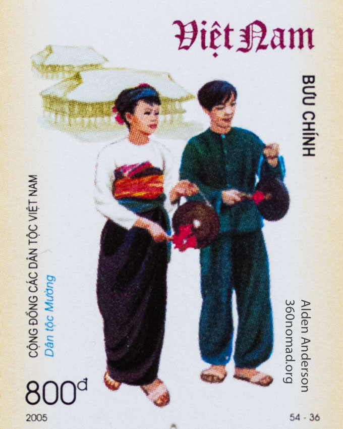 Muong_Ethnic_Group_Vietnam_Stamp