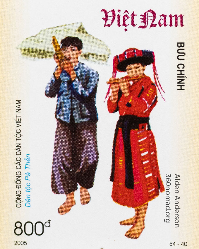 PaThen_Ethnic_Group_Vietnam_Stamp_