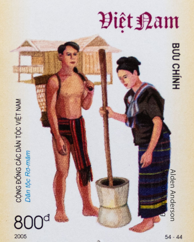 RoMam_Ethnic_Group_Vietnam_Stamp