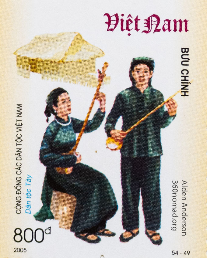 Tay_Ethnic_Group_Vietnam_Stamp