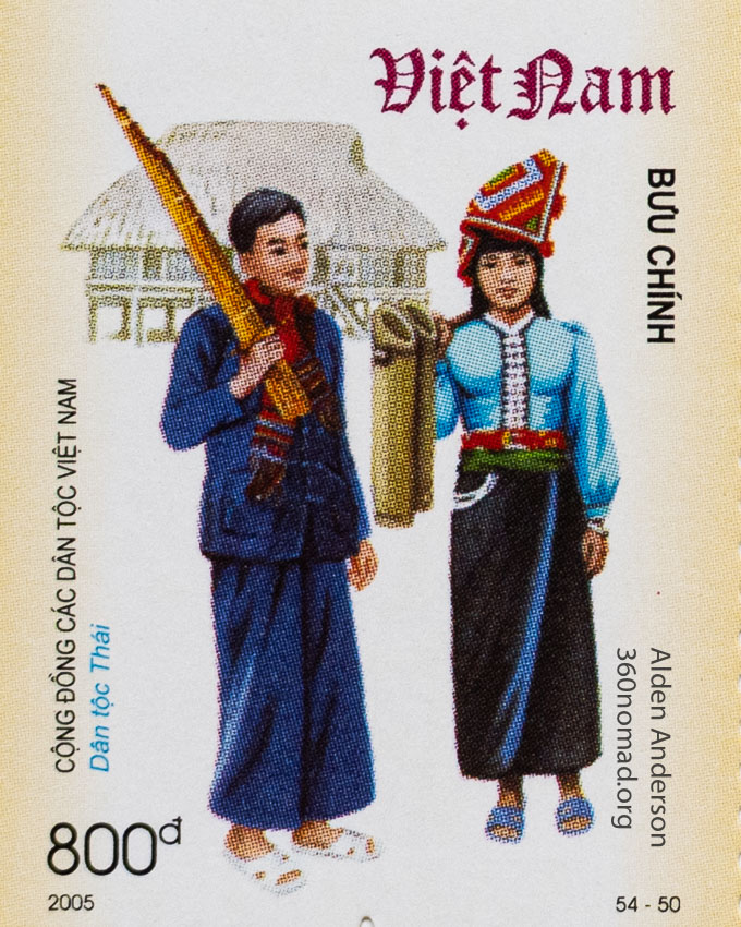 Thai_Ethnic_Group_Vietnam_Stamp