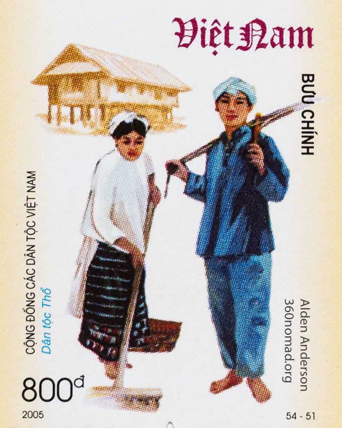 Tho_Ethnic_Group_Vietnam_Stamp